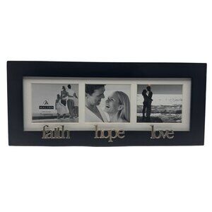 Malden 3 Opening Black Collage Frame Faith Hope Love Accent
